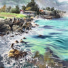 On the sea coast
