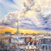 Paris at sunset