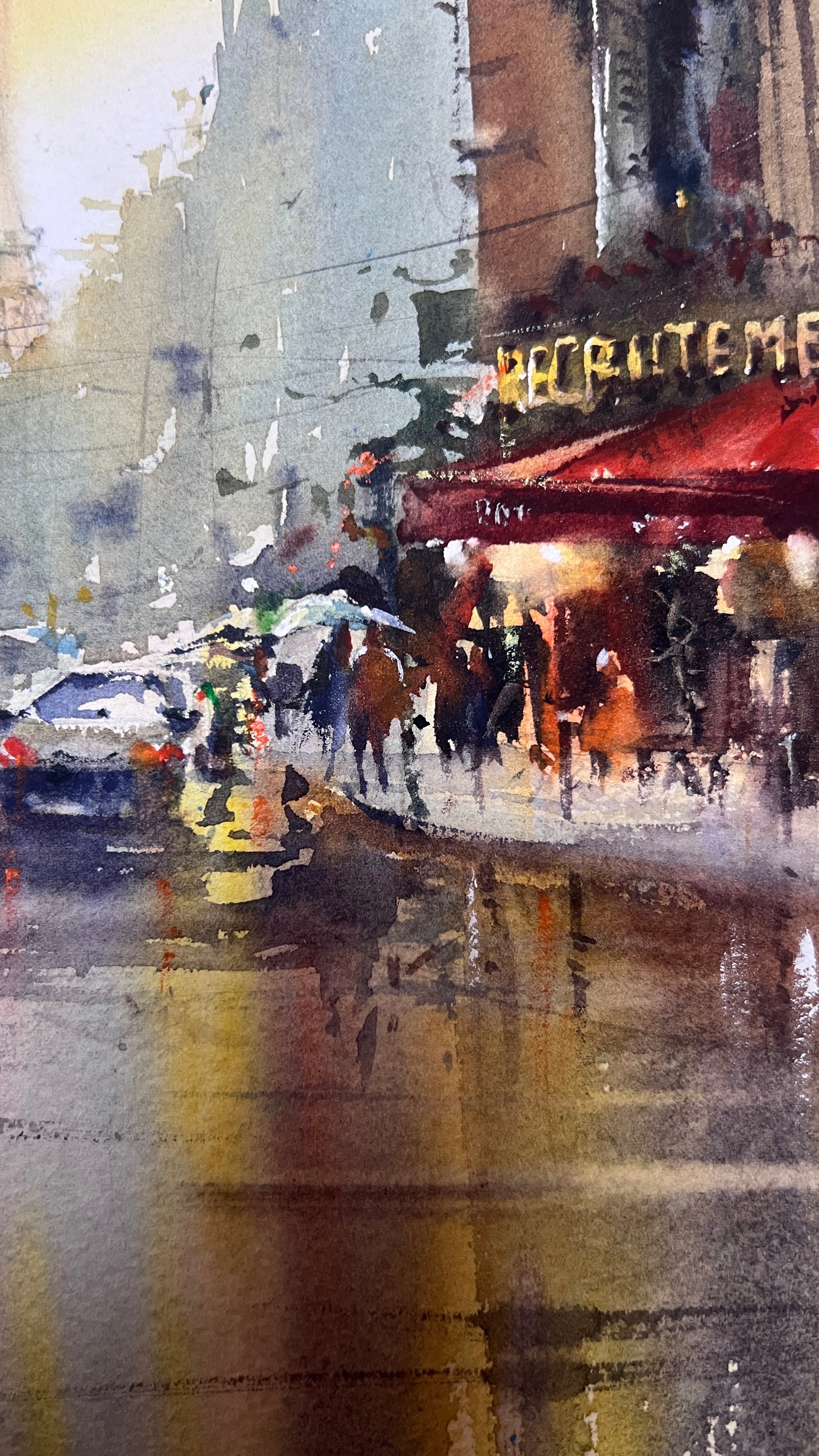 Paris in Golden Rain