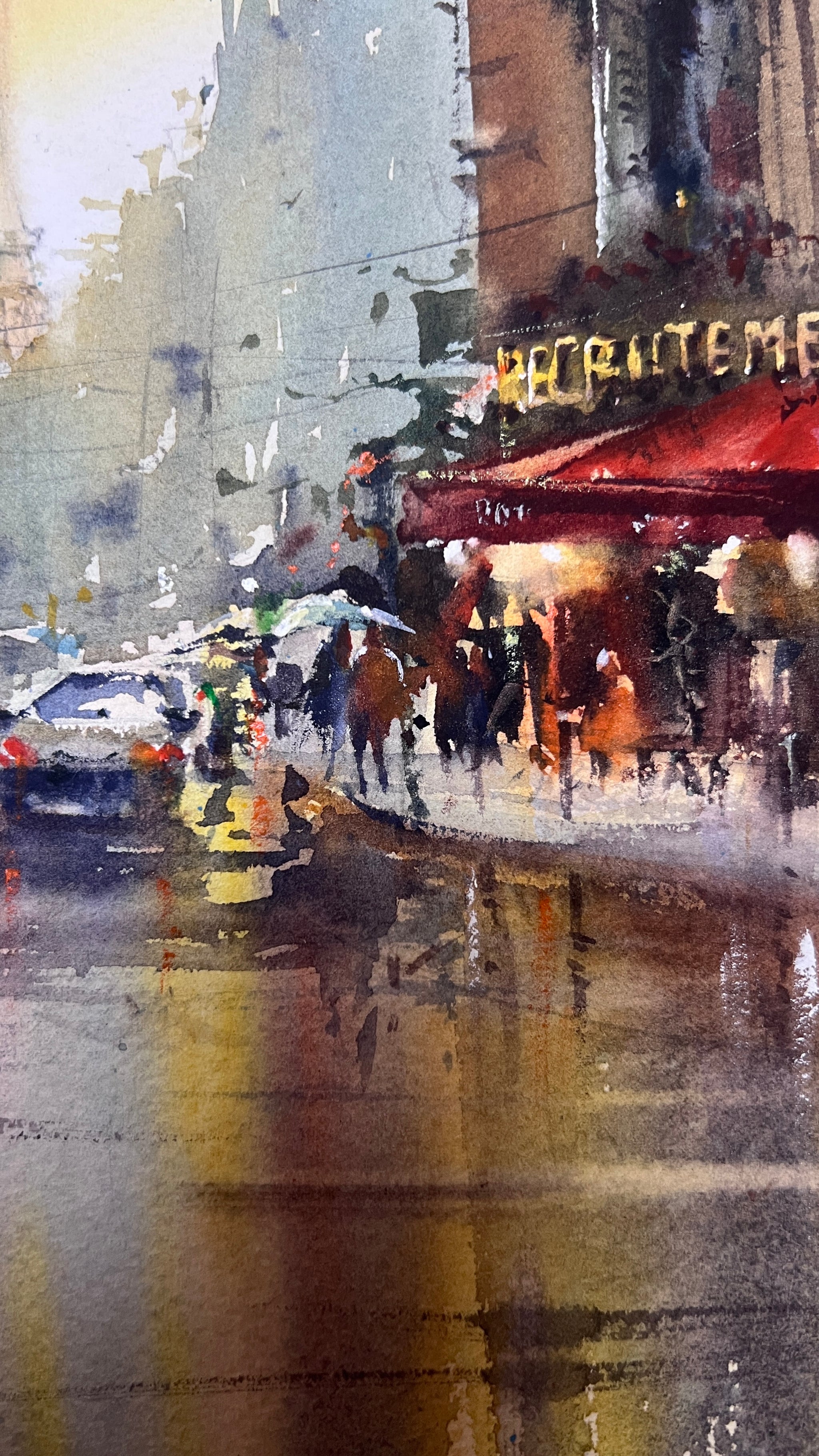 Paris in Golden Rain