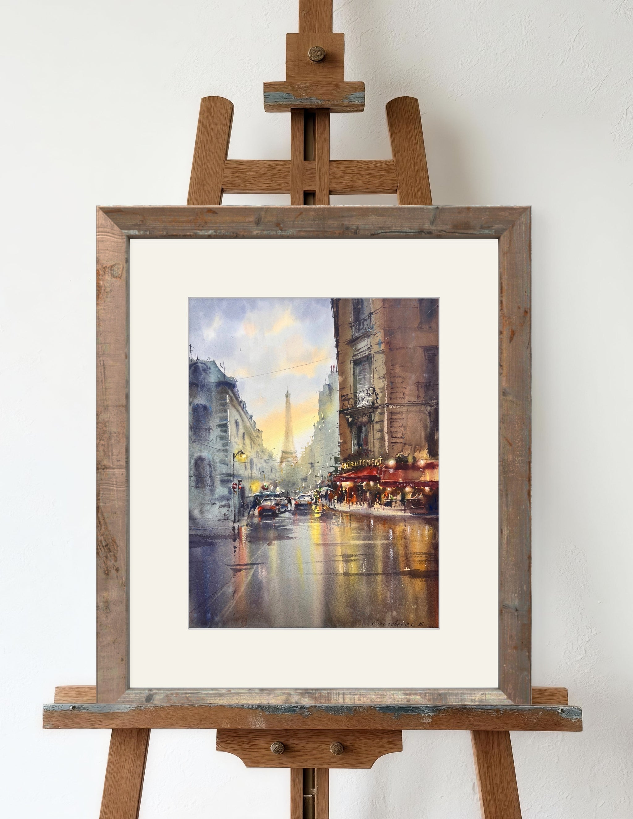 Paris in Golden Rain