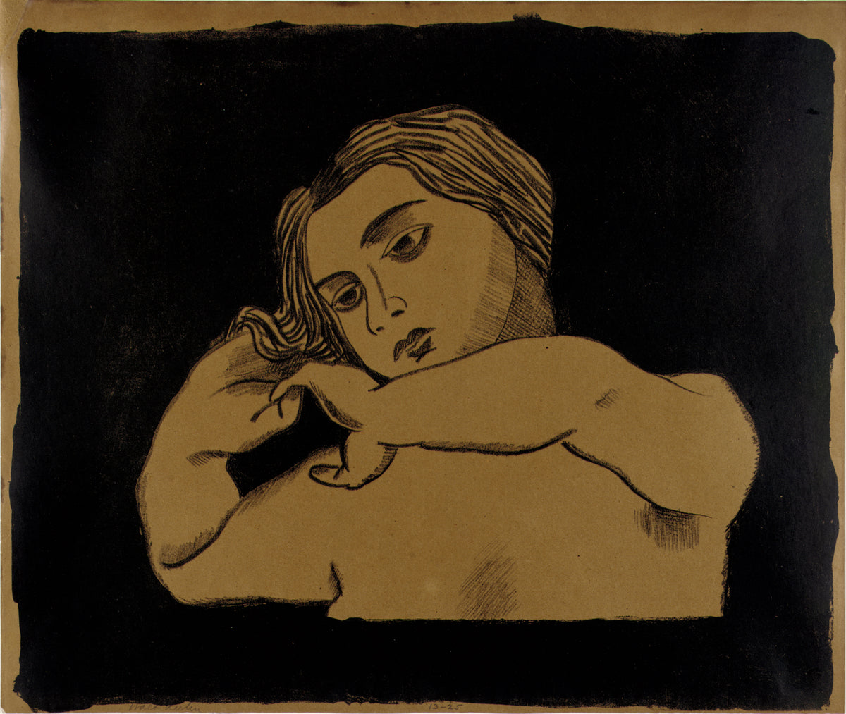 Girl on Brown
