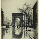Rain on the Square