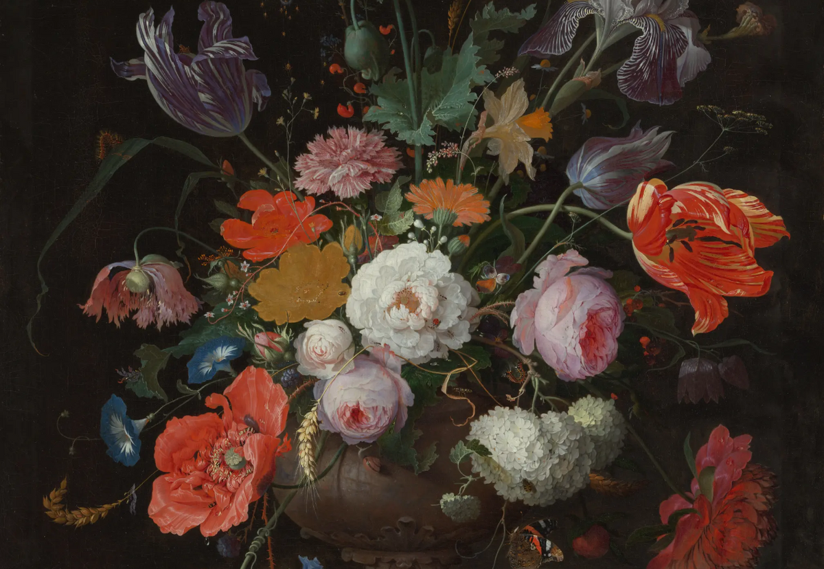 Still Life with Flowers and a Watch
