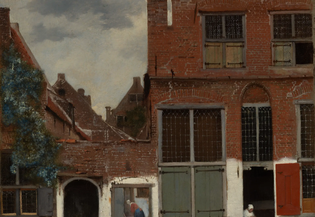 View of Houses in Delft, Known as “The Little Street”