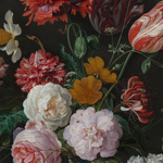Still Life with Flowers in a Glass Vase