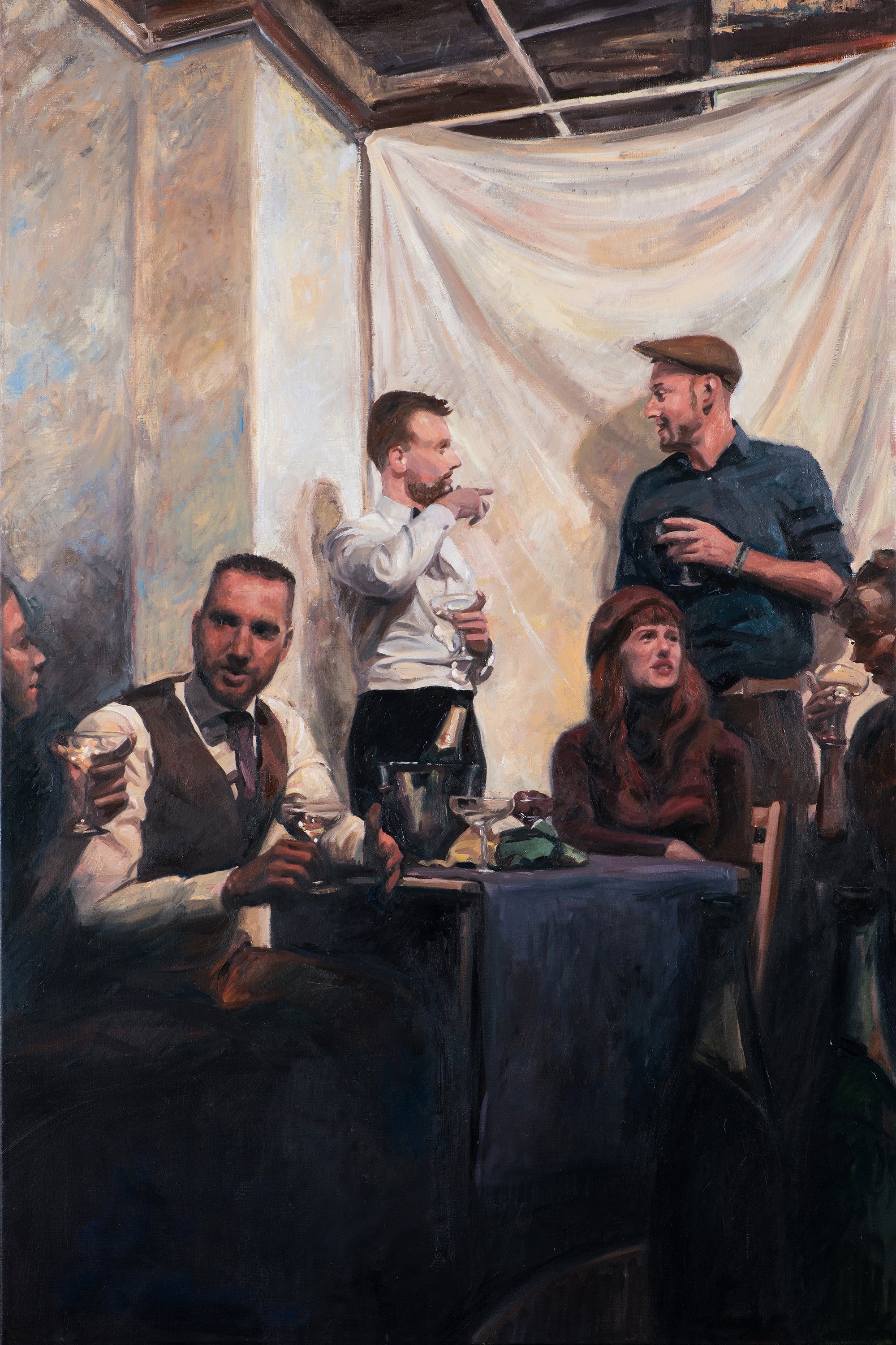 Strangers, Friends and Champagne - In The Cafe