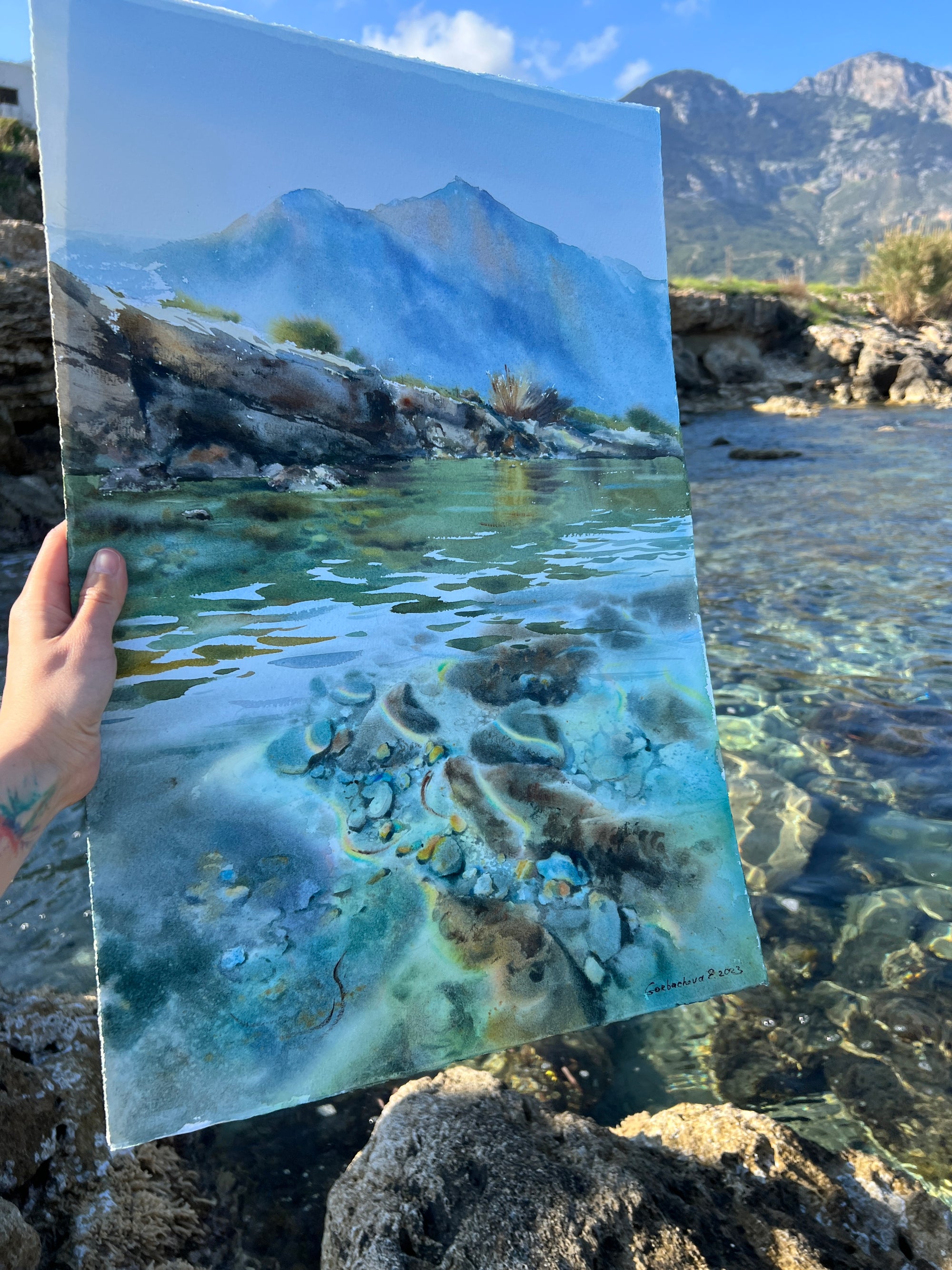 Sea and stones #4