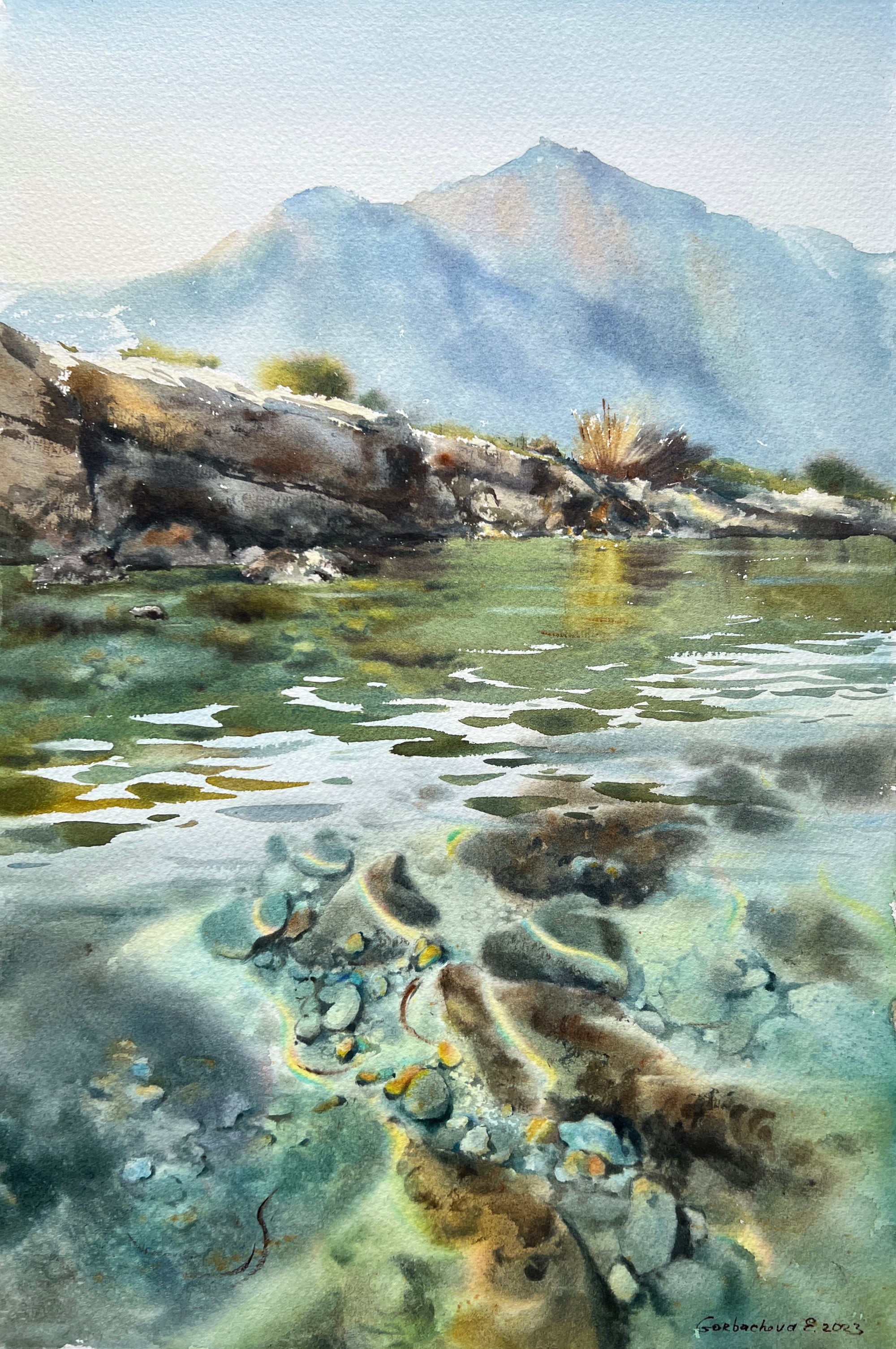 Sea and stones #4