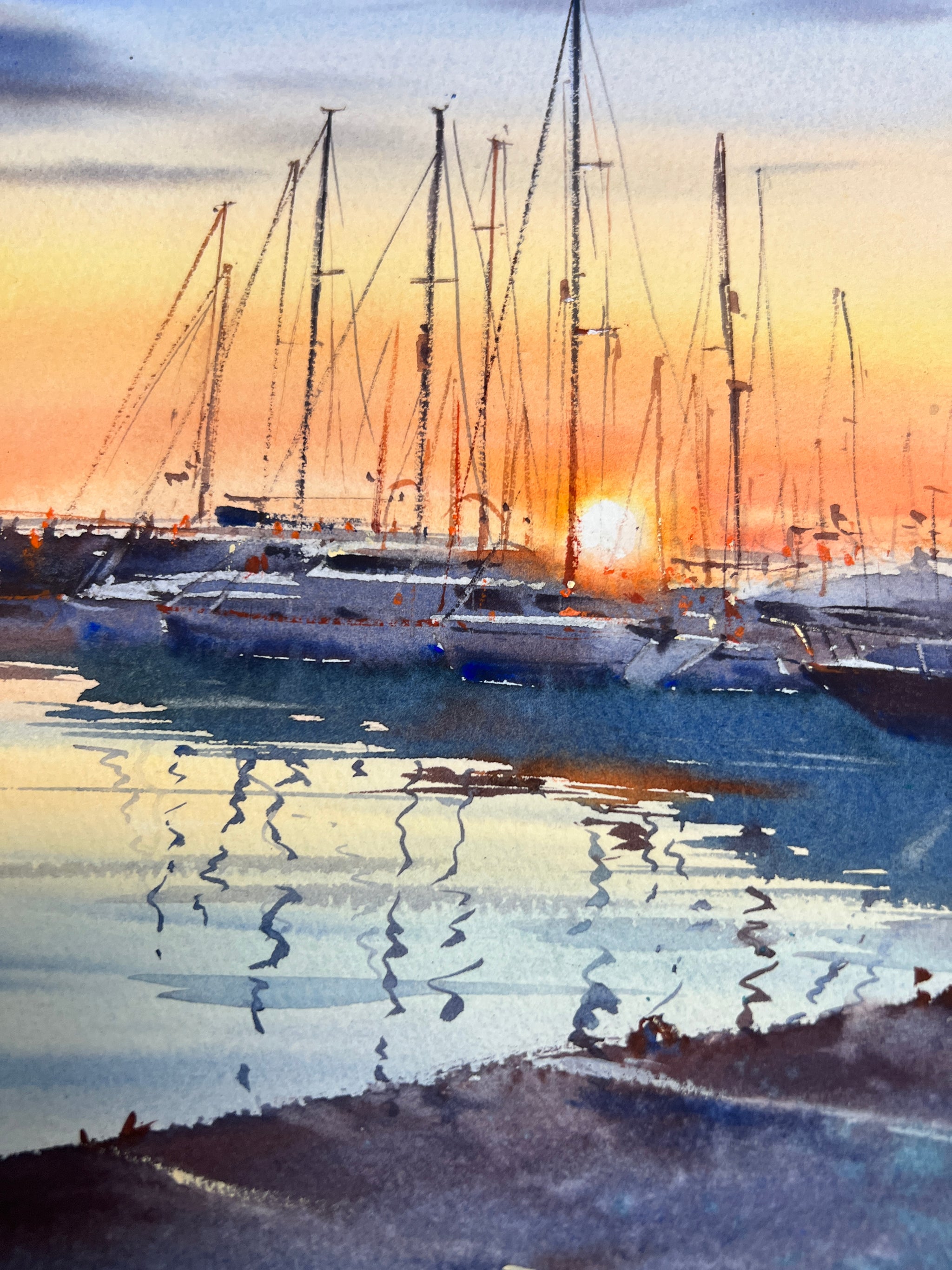 Silent Sunset Marina