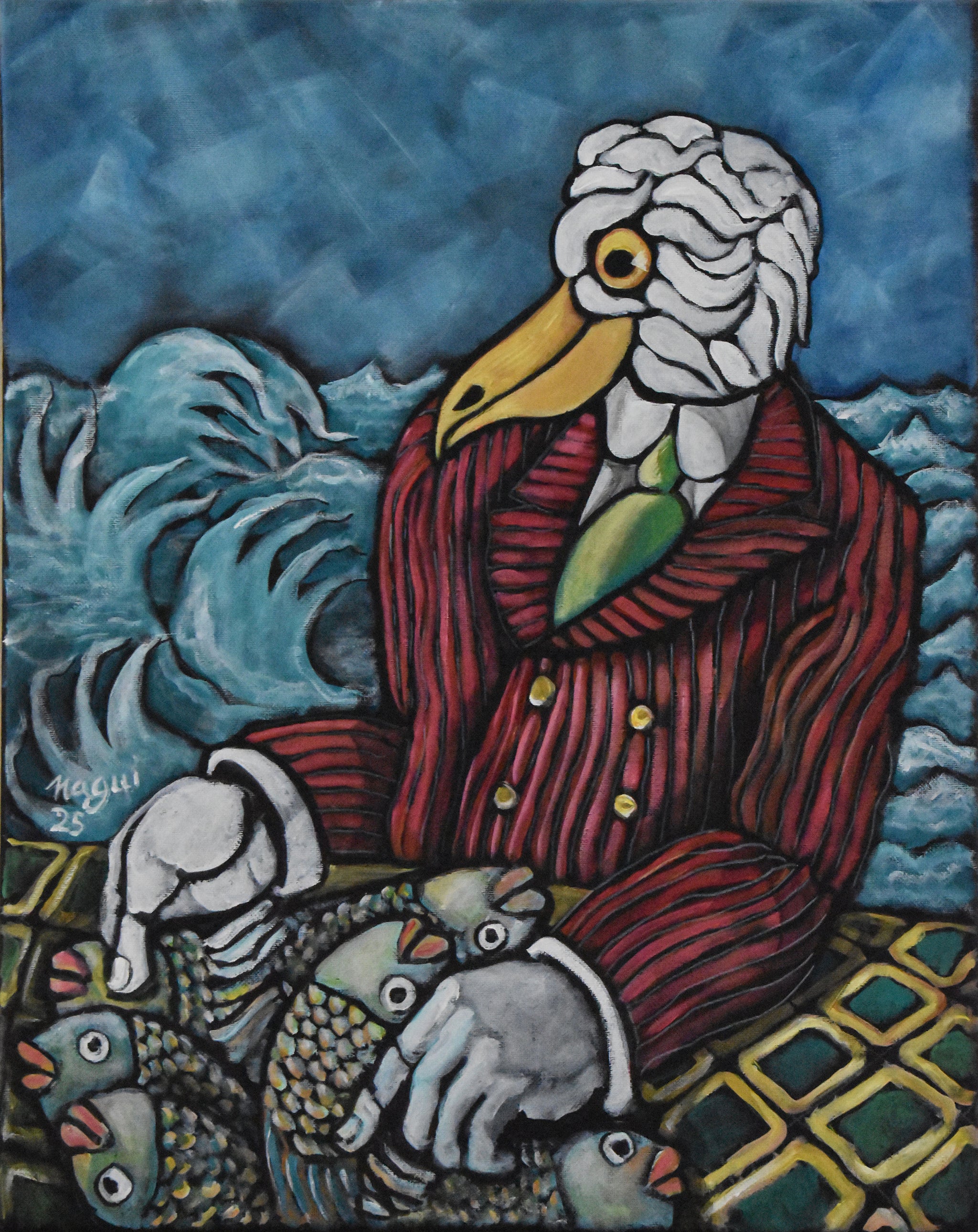 The Old Sea Bird And The Sea