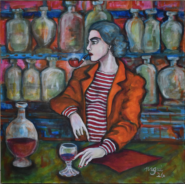 The Woman Who Smoked a Red Pipe