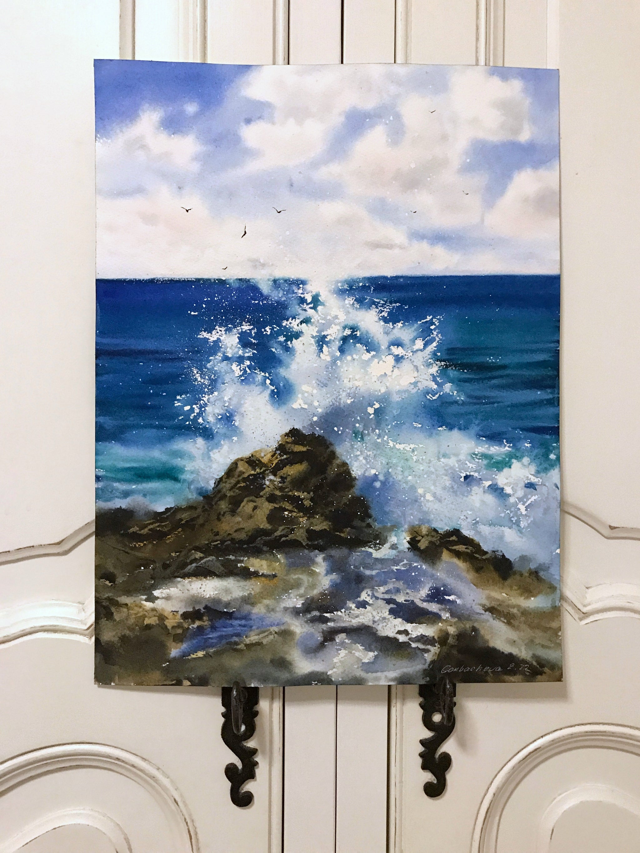 Waves and rocks #11