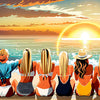 Women on the Beach