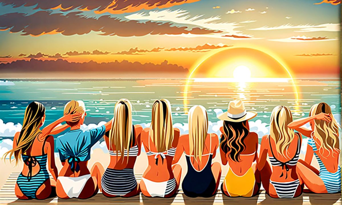 Women on the Beach