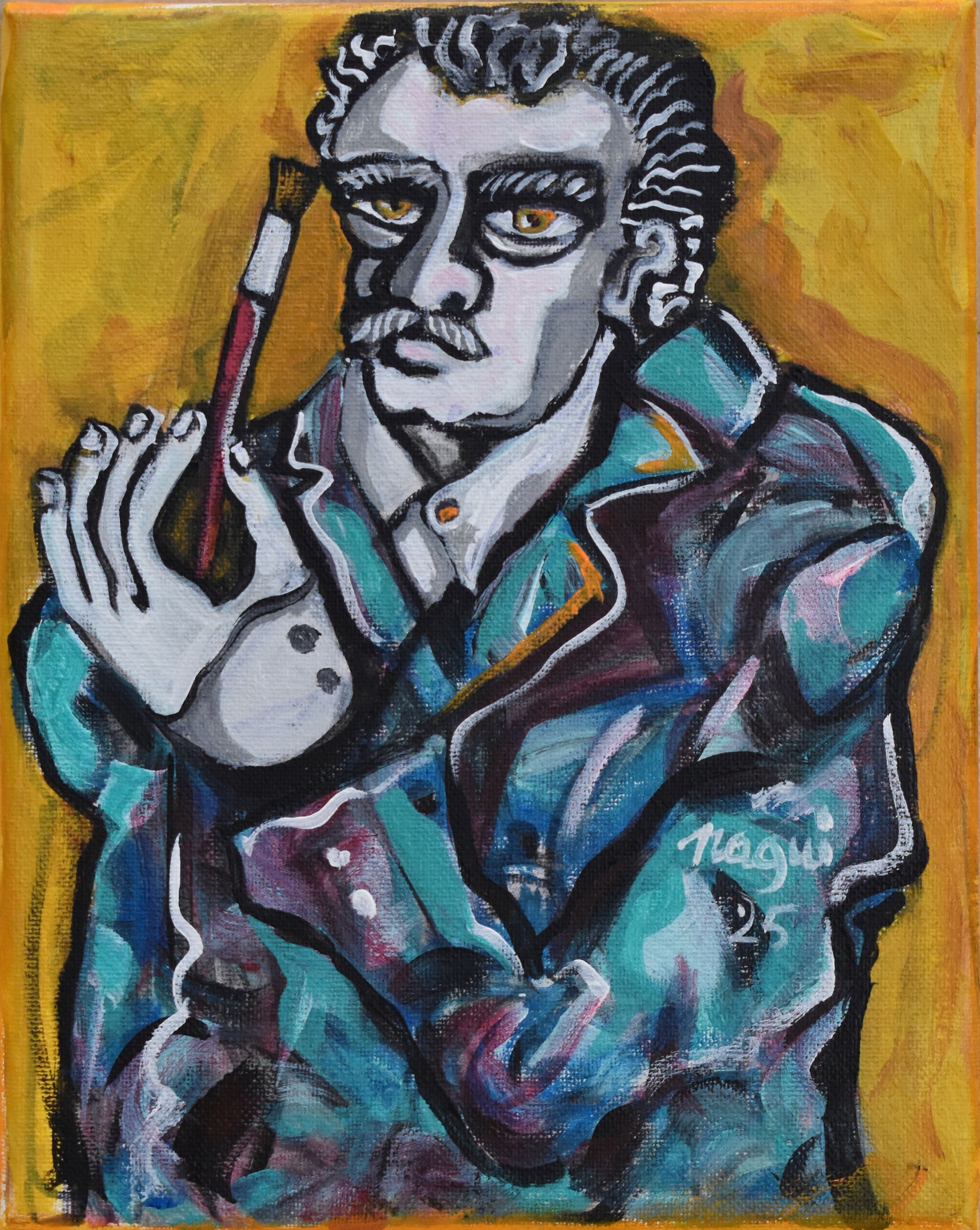 Man With Paint Brush