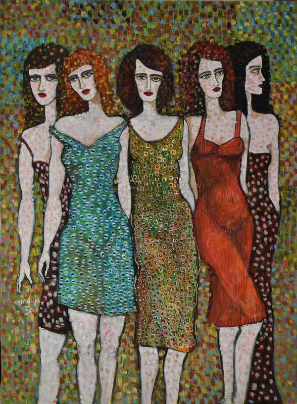 Four Women Posing